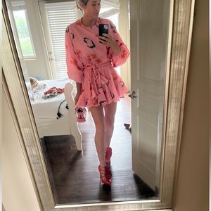 Super cute pink dress one-size-fits-all